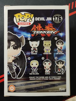 Funko Pop! Devil Jin 176 Tekken GameStop