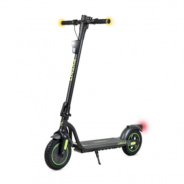 Patinete Eléctrico Linear 350W Negro/Verde
