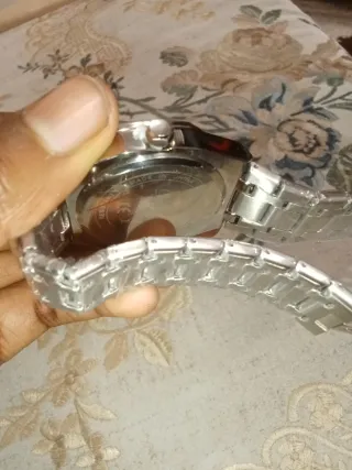 Reloj Denvosi Quartz Plata Sumergible