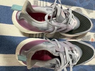 Zapatillas Adidas Mujer Gris y Rosa
