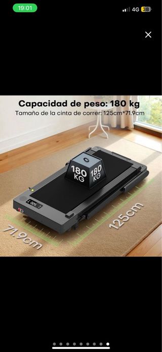 NUEVA Cinta de Correr 1-14Km/H con Inclinación