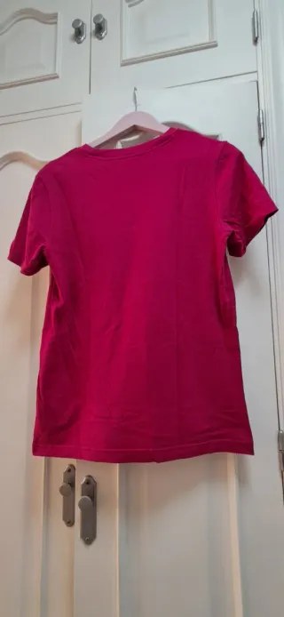 Camiseta Adidas Rosa Logo Trefo