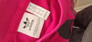 Camiseta Adidas Rosa Logo Trefo