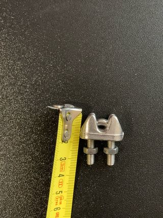 Mordaza Sujetacables Inox Nº 5