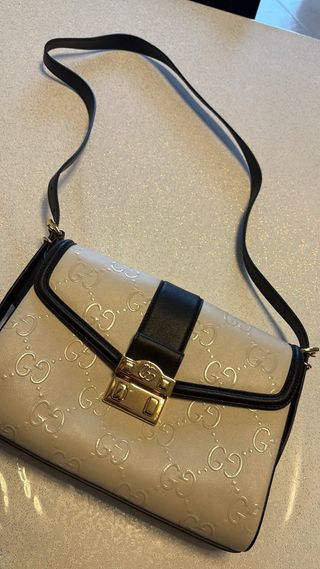 Borsa Gucci Beige e Nera