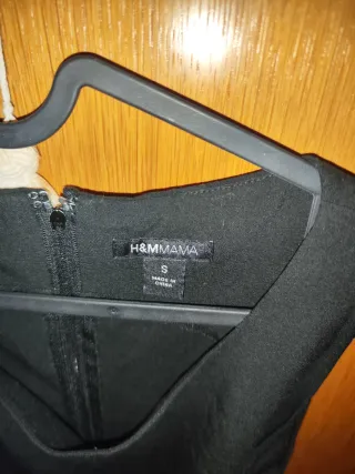 Excelente vestido premama H&M Negro Talla S