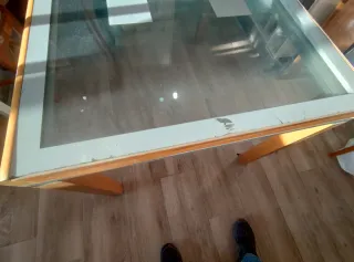 Mesa comedor extensible