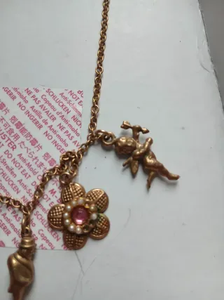 Collana vintage con ciondoli