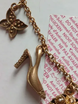 Collana vintage con ciondoli