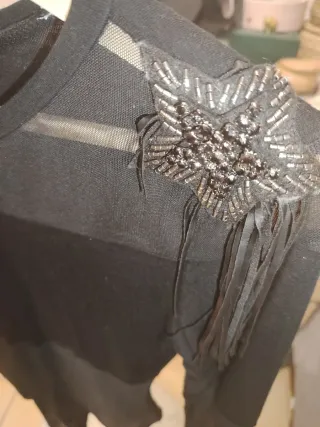 Body de encaje negro