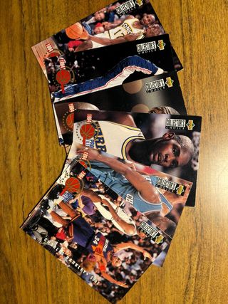 Lote 6 cromos ProFiles Upper Deck 1994 - NBA