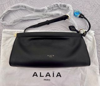 Borsa Alaïa Le Click East West Media Nabuk Nera