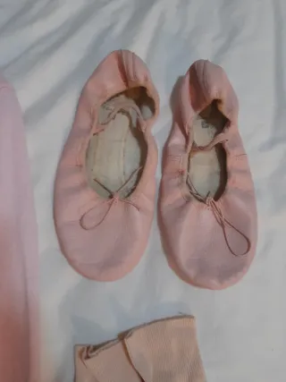 Zapatillas ballet rosa T.38