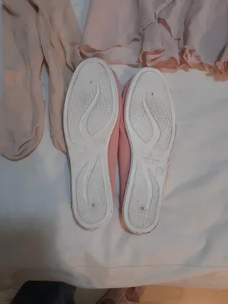 Zapatillas ballet rosa T.38