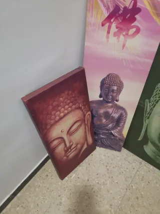 5 Cuadros Buda Diferentes Tamaños