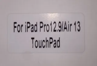 Funda con teclado para iPad Pro12.9 Negra