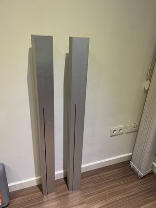 Apliques de luz metálicos grises