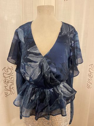 Blusa Guess Gasa Estampada