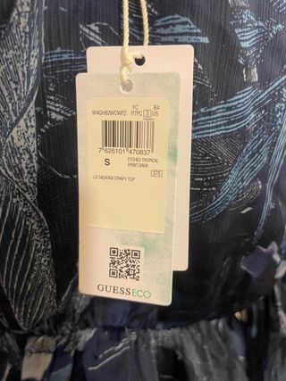 Blusa Guess Gasa Estampada