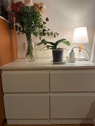 2 Comodini Kullen Bianchi