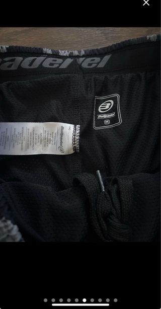 Lote pantalones cortos estampado salpicaduras