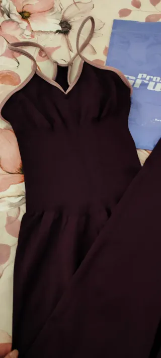 Mono largo Prozis Alpine NRG color vino NUEVO