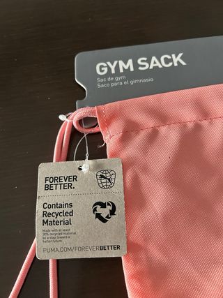 Puma Gym Sack Saco Gimnasio Unisex Adulto Rosa