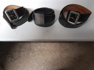 Pistoleras Castucheras e Cinture in pelle nera