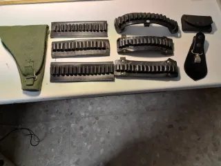 Pistoleras Castucheras e Cinture in pelle nera