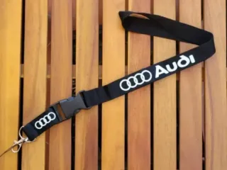 Llavero Audi Cordón de Cuello Accesorio Regalo