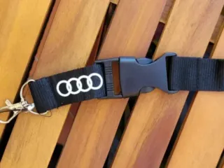 Llavero Audi Cordón de Cuello Accesorio Regalo