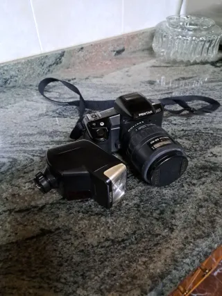 Cámara Pentax Z-10 c9n objetivo AF-330 FTZ