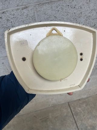 OROLOGIO VINTAGE CERAMICA ZARWATH PARETE MECCANICO