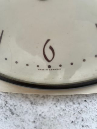 OROLOGIO VINTAGE CERAMICA ZARWATH PARETE MECCANICO