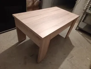 Mesa de centro elevable con almacenaje