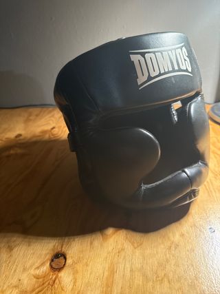 Casco de Boxeo DOMYOS Negro