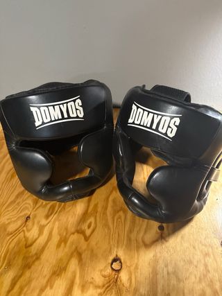 Casco de Boxeo DOMYOS Negro