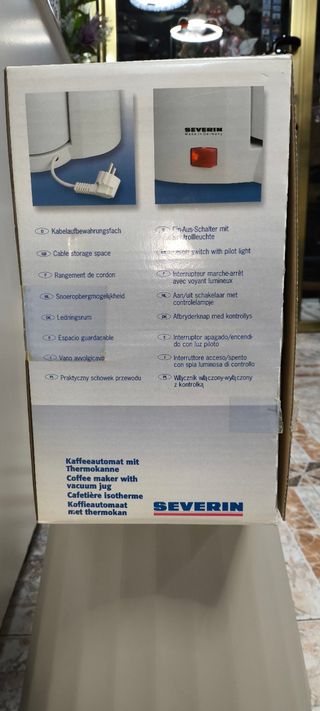 Cafetera Severin con Jarra Termo