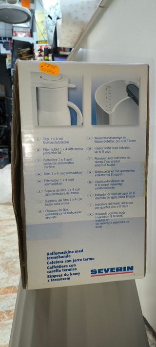 Cafetera Severin con Jarra Termo