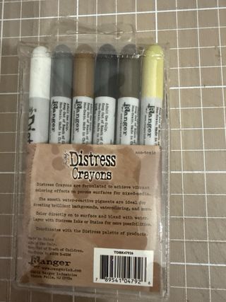 Set 6 Distress Crayons Ranger