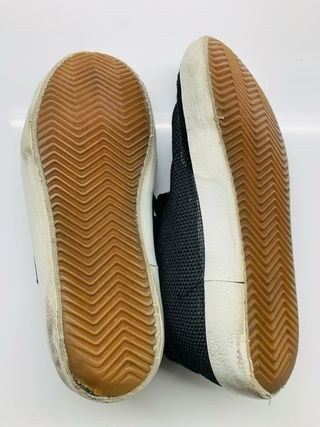 Golden Goose GGDB SSTAR Zapatillas Negras Doradas