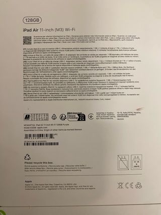 iPad Air M3 11 PRECINTADO