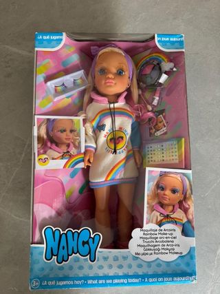 Nancy Maquillaje Arcoiris Muñeca