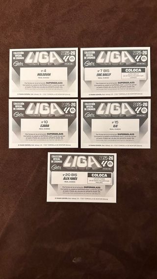 Cromos Panini Real Oviedo