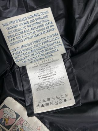 Moncler Piumino Nero Bambina 10 Anni