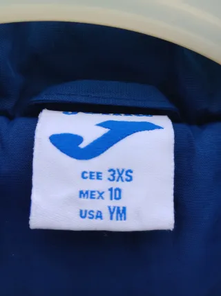 Chaquetón Champion niño azul