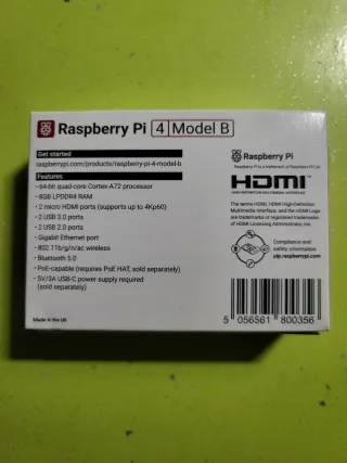 Raspberry Pi 4B 8GB RAM