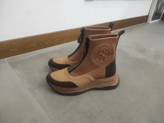 Botas Hispanitas Beige/Marrón Talla 38