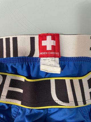 Andrew Christian Slip Azul