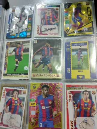 x41 Cromos FC Barcelona: Dani Alves, Koundé, Koema
